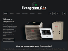 Tablet Screenshot of evergreengas.net